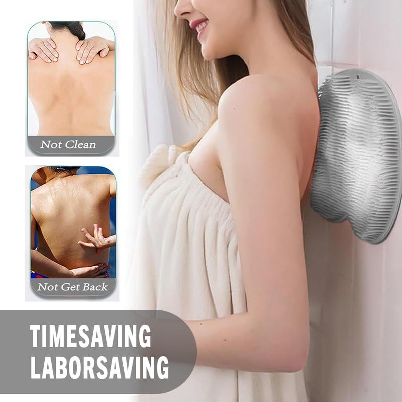 🏆Flash Sale⚡ 50K+ SOLD! Almost Gone-💥Silicone Shower Foot Scrubber Mat,Best gifts