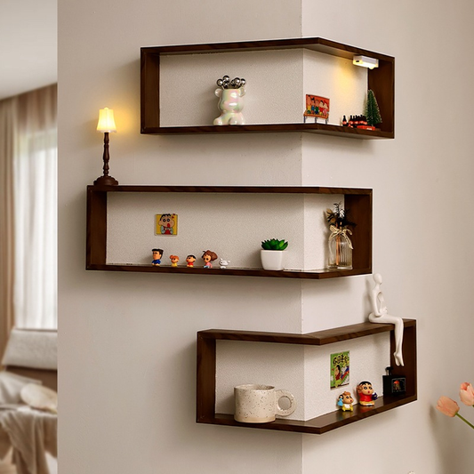 Smart Corner Shelves That Light Up Your Space