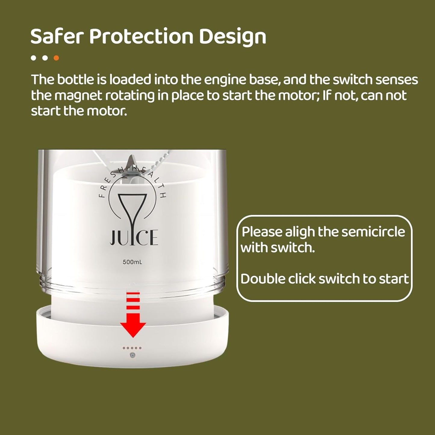 Portable juicer ✨ Fresh Energy Anywhere