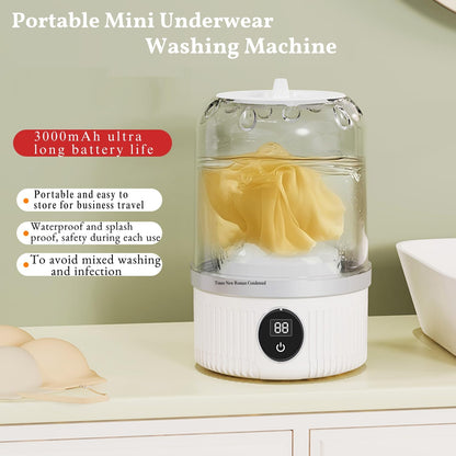 Cordless Mini Washer for Travel & Small Laundry 🧳