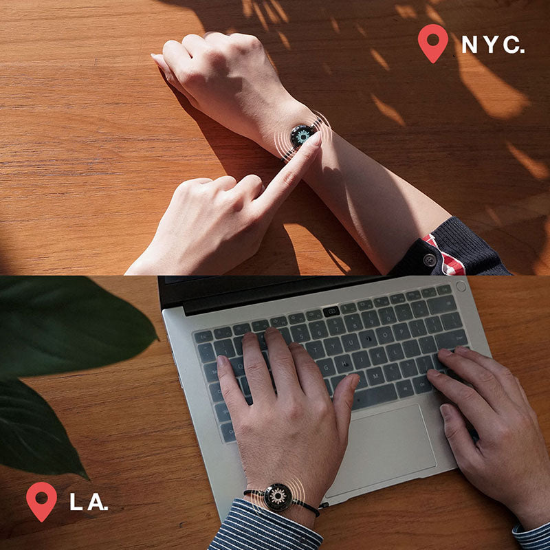 Touch Bracelets for Couples & Family – Stay Connected Anywhere 💞