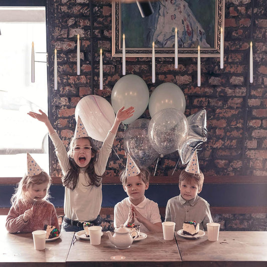 ✨ Floating Flameless Candles with Magic Wand – 20PCS Warm LED Lights for Halloween, Wedding & Party Decor